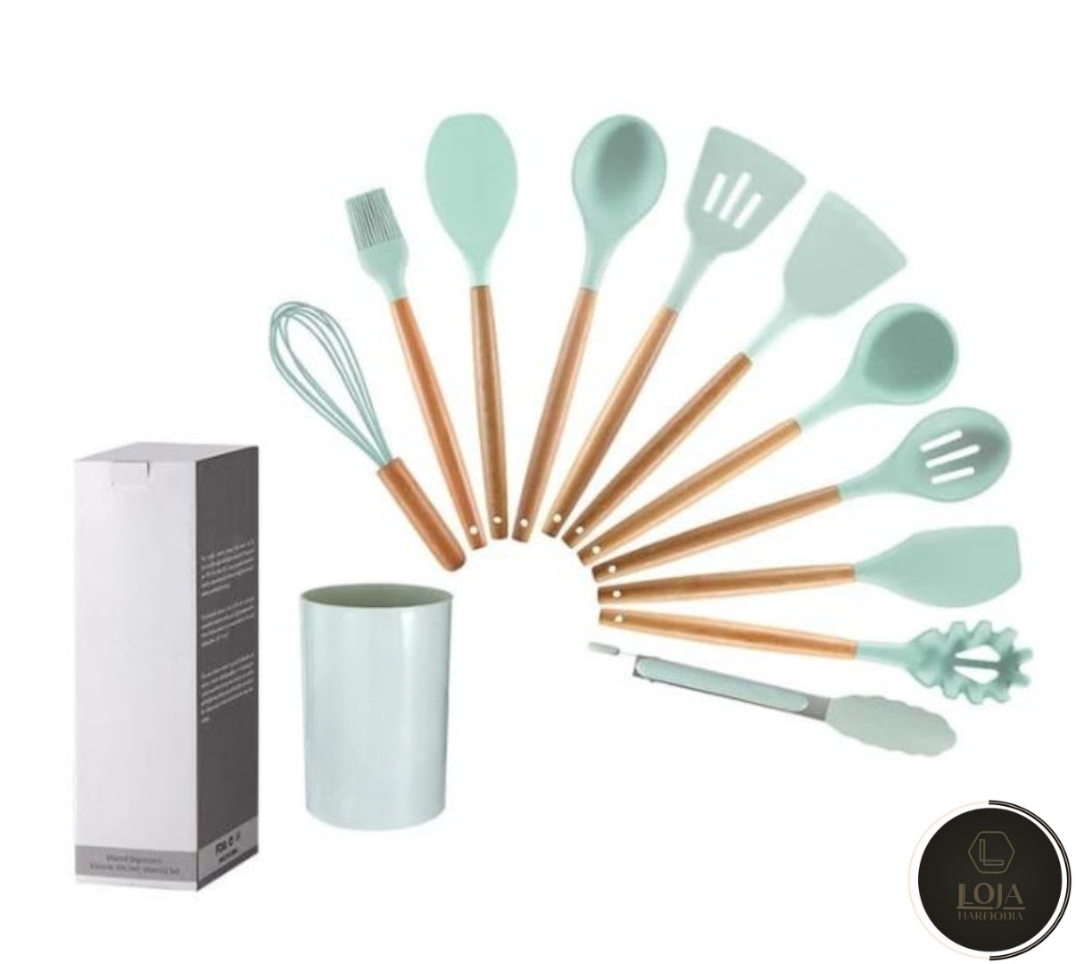 FlexiCookKit © - Kit de Silicone - Utensílios de Cozinha
