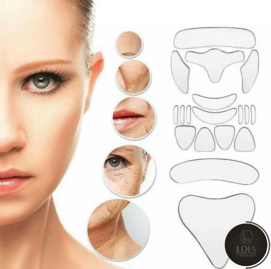 RenovaSkin © - Adesivo Rejuvenescedor de Silicone Reutilizável