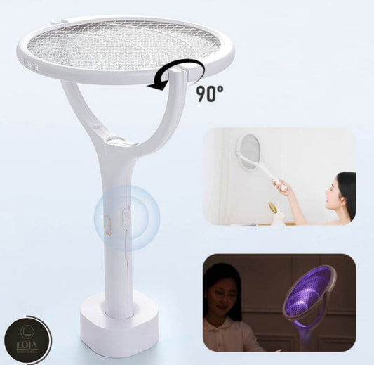 BuzzGuard Pro © - Raquete Elétrica Anti-Mosquito