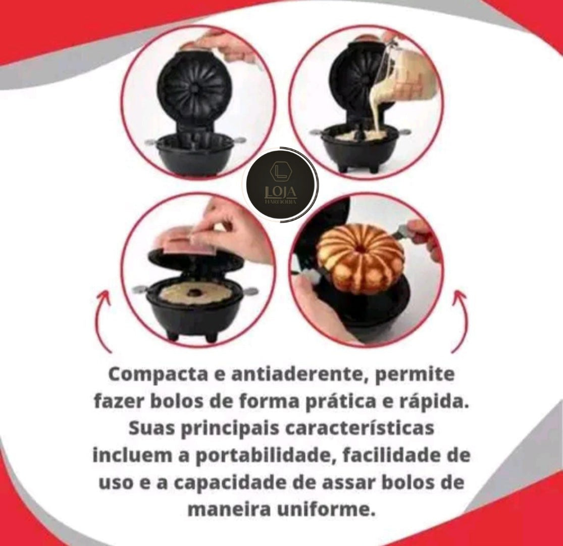 Quick Cake © - Mini Maquina de Bolo Express