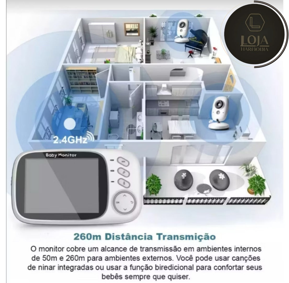 Baby Monitor © - Baba eletrônica Wireless
