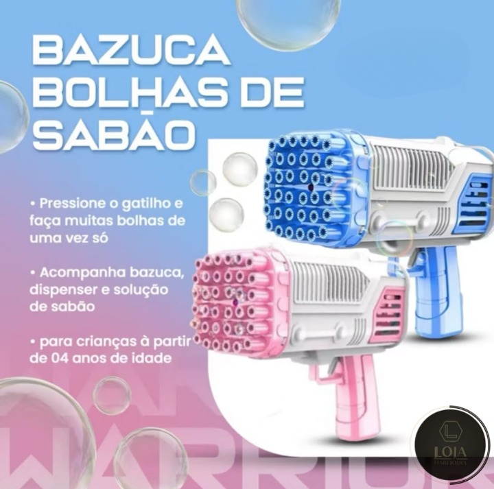 Bubble Blaster © - Pistola de bolhas de sabão