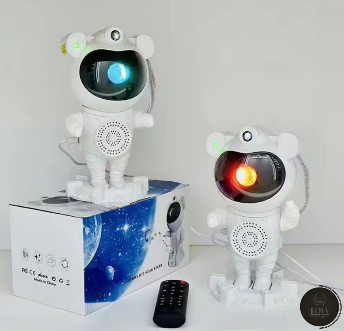Luminária Projetor Astronauta © - Luminária Celestial
