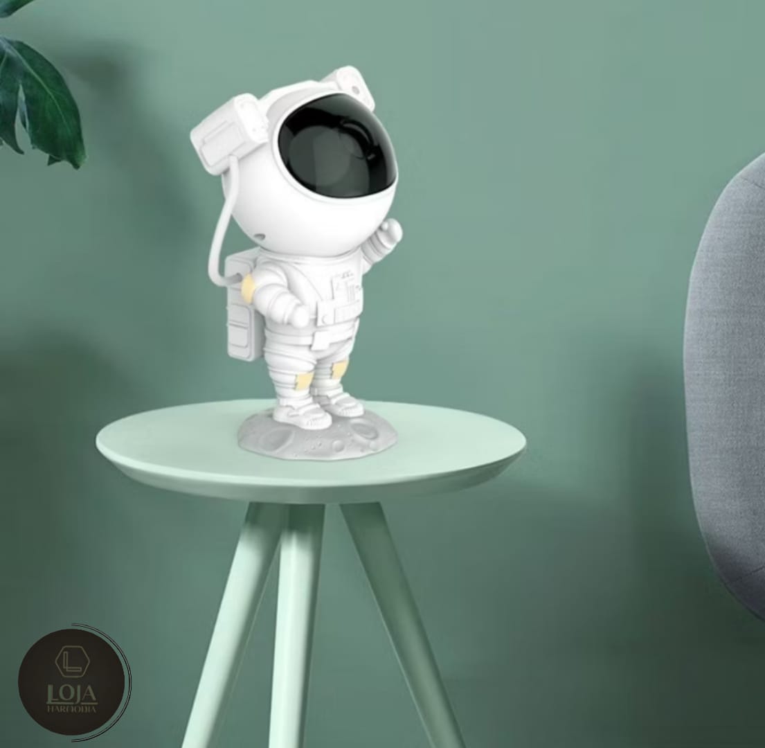 Luminária Projetor Astronauta © - Luminária Celestial