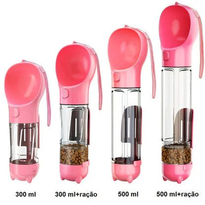 PetStop © - Garrafa Pet Portátil 4 em 1