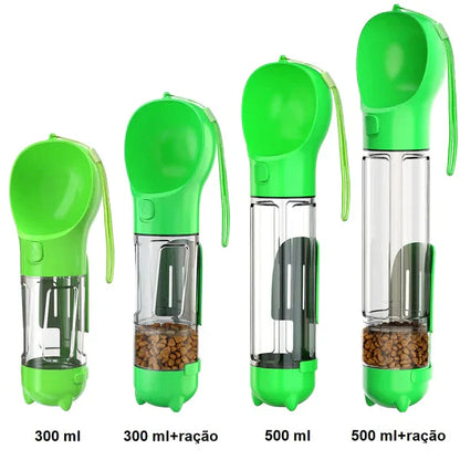 PetStop © - Garrafa Pet Portátil 4 em 1