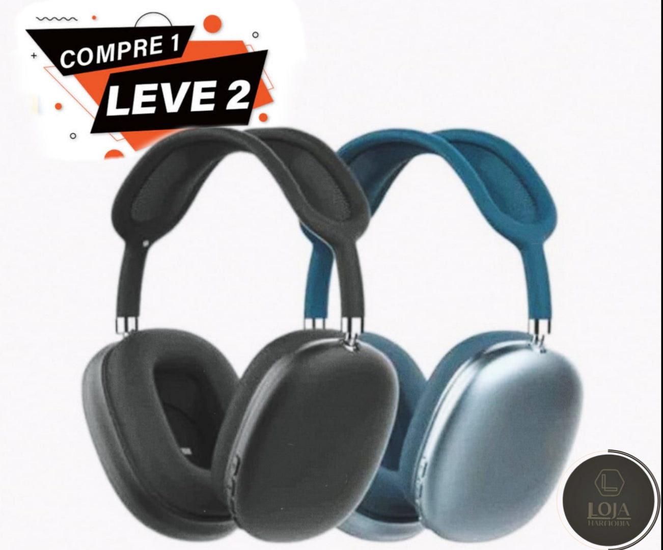 EcoPhone © - Fone de Ouvido Bluetooth COMPRE 1 LEVE 2