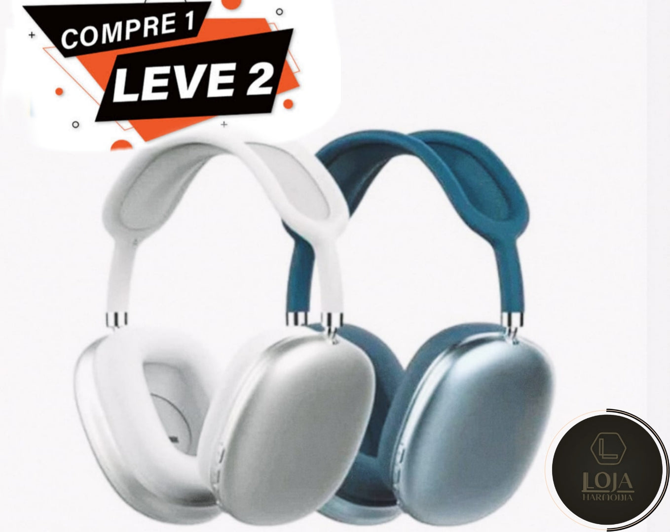 EcoPhone © - Fone de Ouvido Bluetooth COMPRE 1 LEVE 2