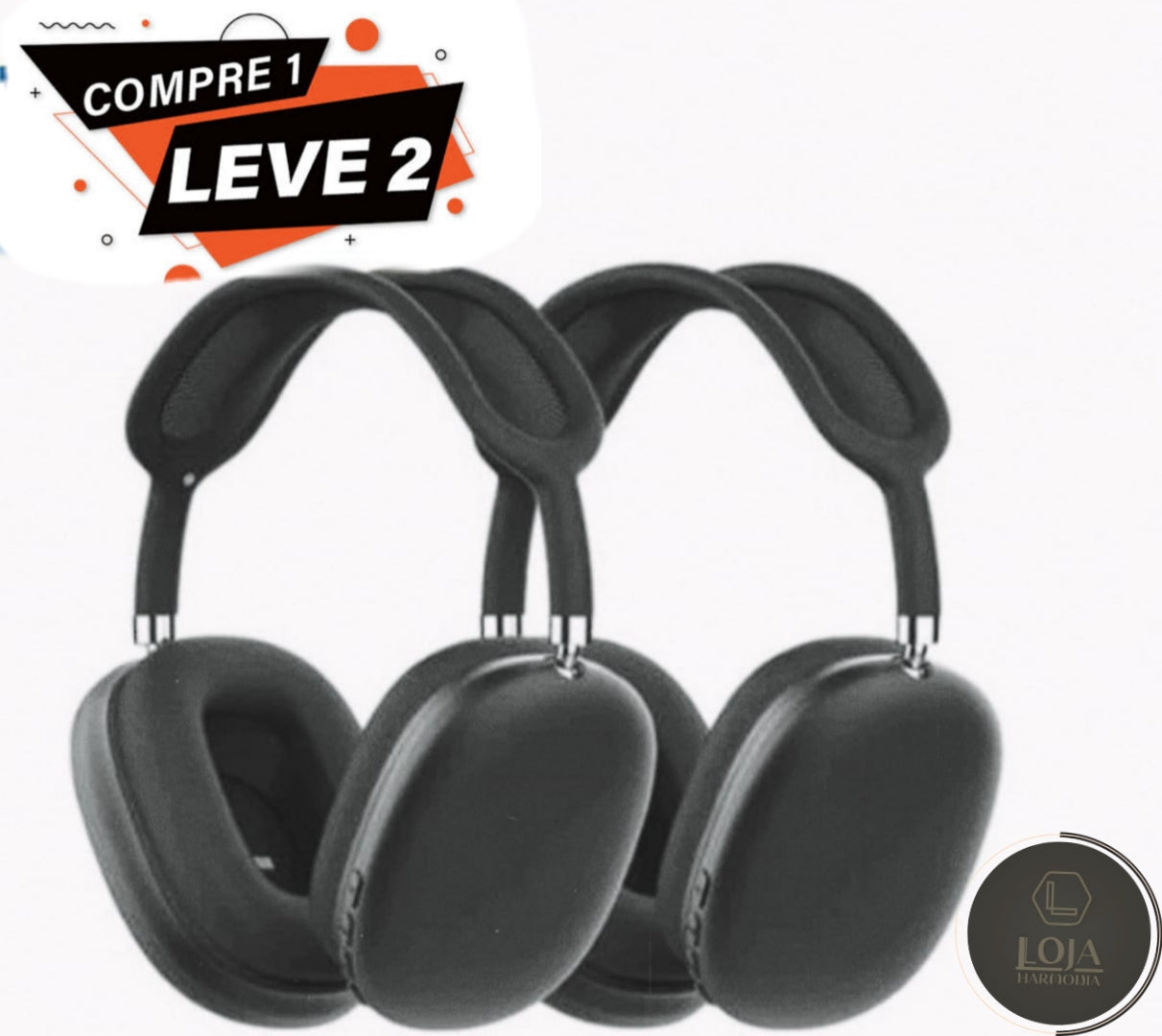 EcoPhone © - Fone de Ouvido Bluetooth COMPRE 1 LEVE 2