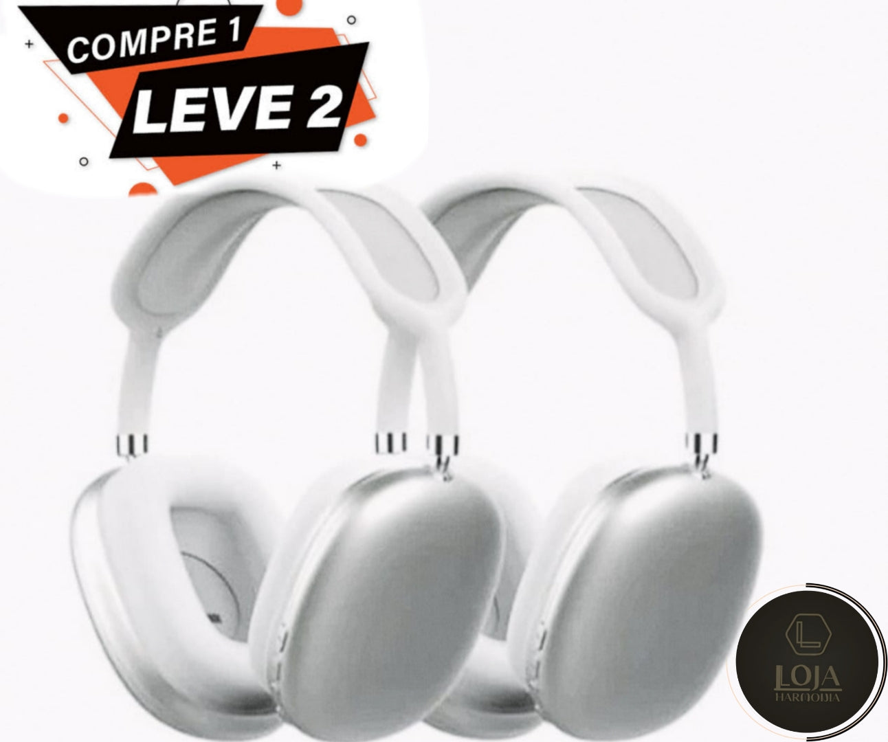 EcoPhone © - Fone de Ouvido Bluetooth COMPRE 1 LEVE 2