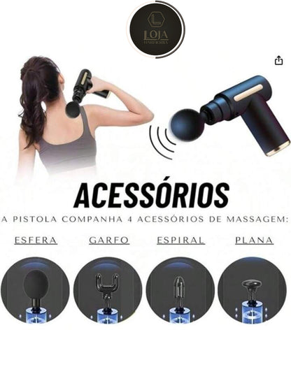 PulsoTerapia © - Massageador Profissional Recarregável
