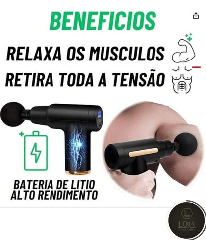PulsoTerapia © - Massageador Profissional Recarregável