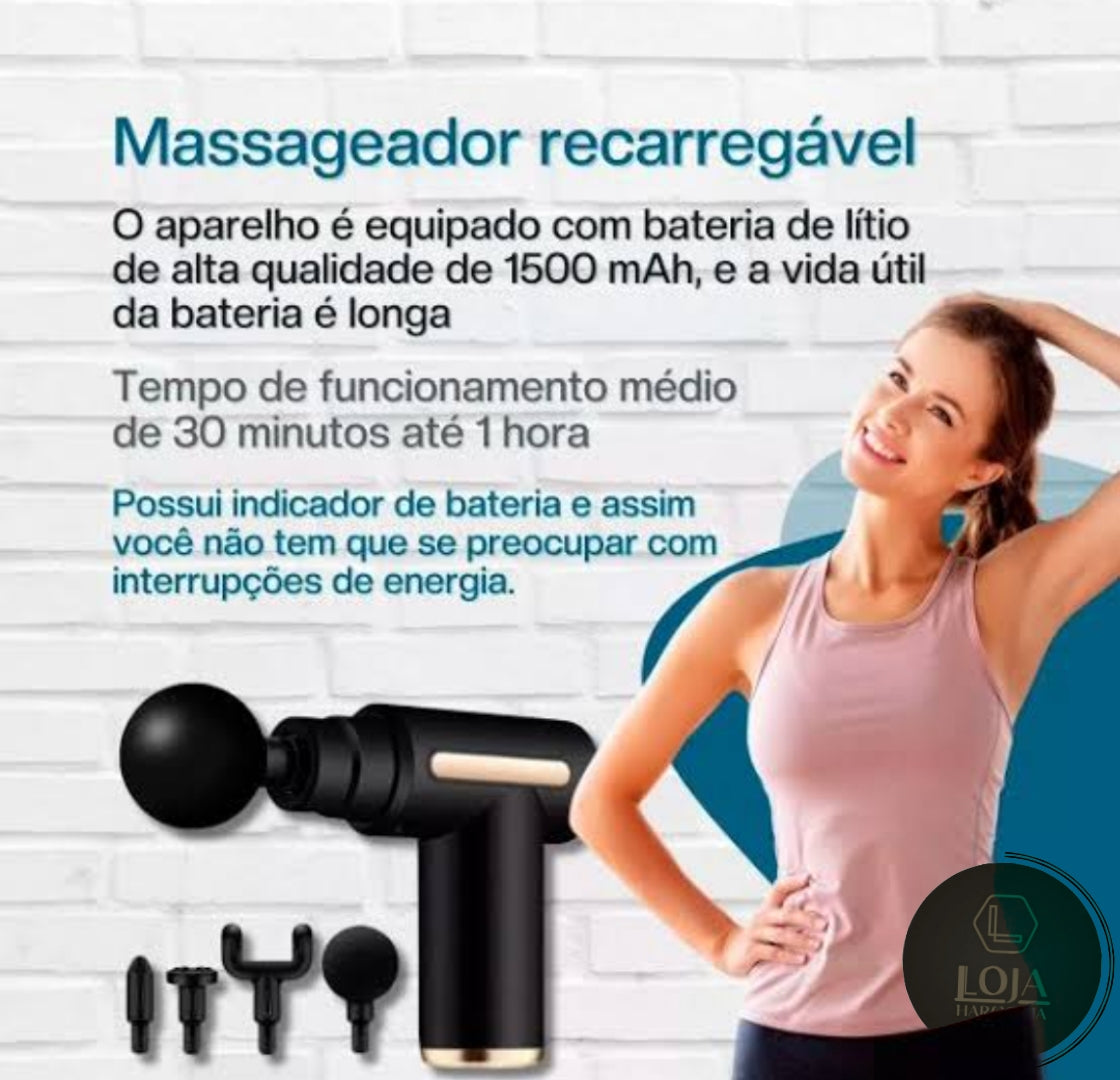 PulsoTerapia © - Massageador Profissional Recarregável