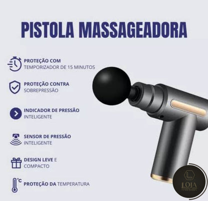 PulsoTerapia © - Massageador Profissional Recarregável