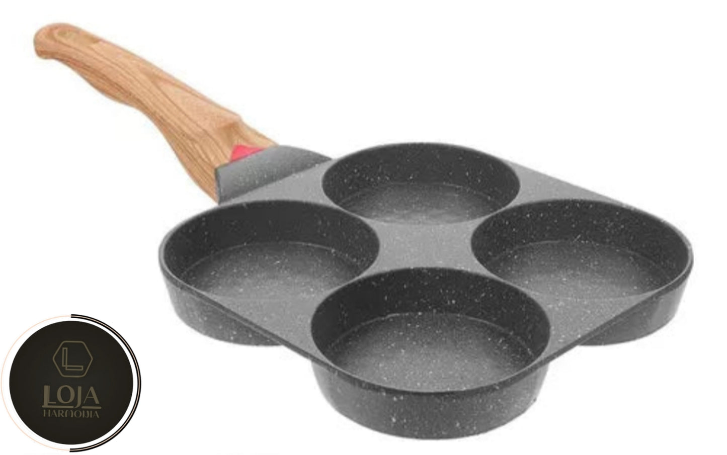 Panela Multiuso 4 em 1 Antiaderente © - Ideal para Panquecas, Hambúrgueres, Ovos e Tapiocas