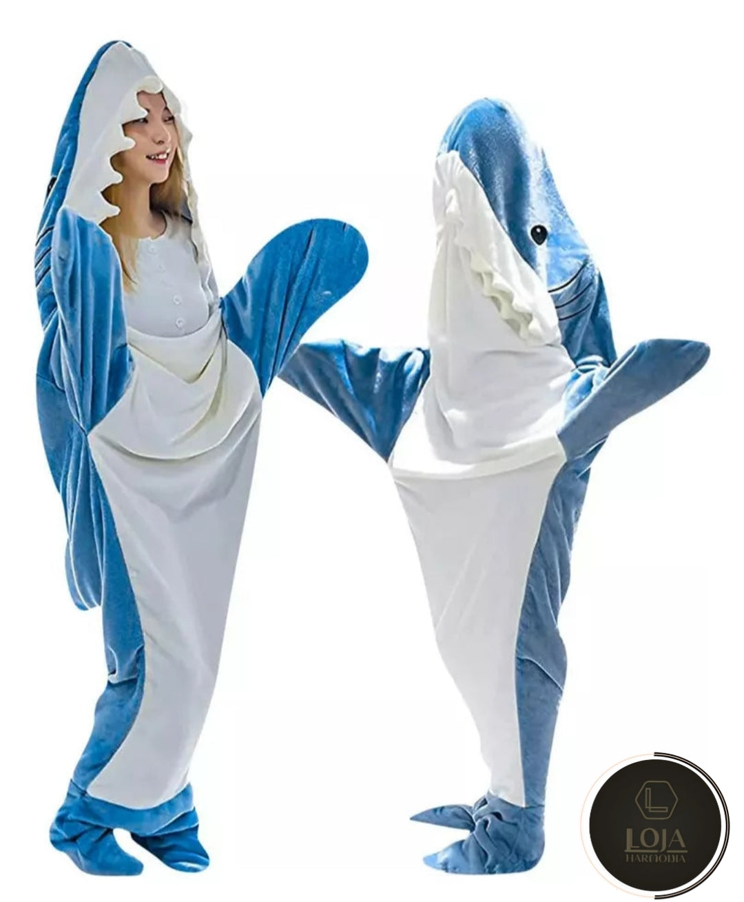 Cobertor Shark © - Pijama de Tubarão