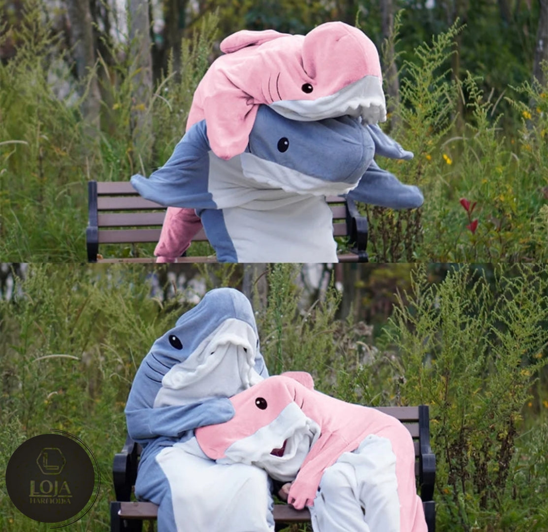 Cobertor Shark © - Pijama de Tubarão