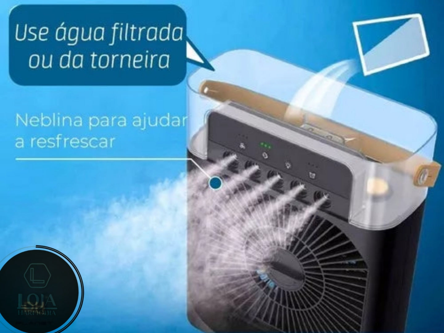 FrostFlex Pro © - Mini ar Ar-condicionado Portátil