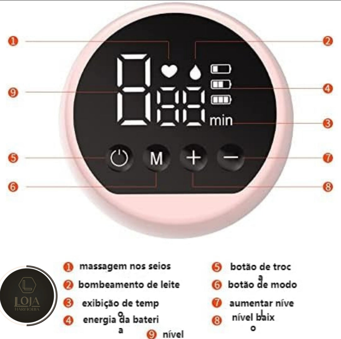 MamãeAmp © - Bomba Elétrica de Leite Materno RECARREGÁVEL