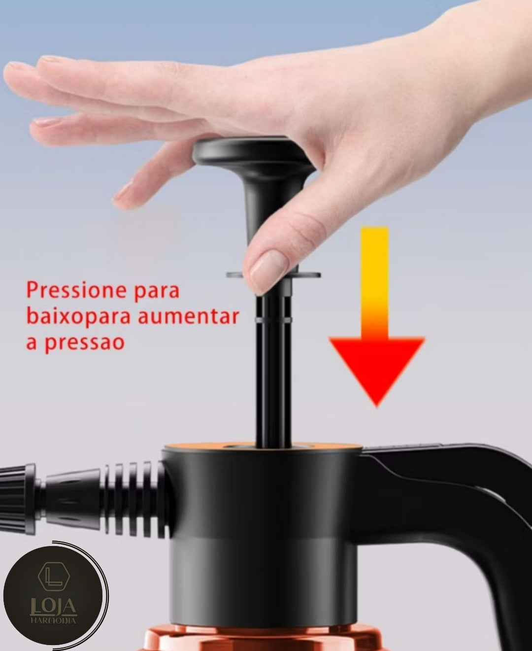 Clean & Bloom Sprayer © - Pulverizador de Espuma com Bomba de 2 Litros.