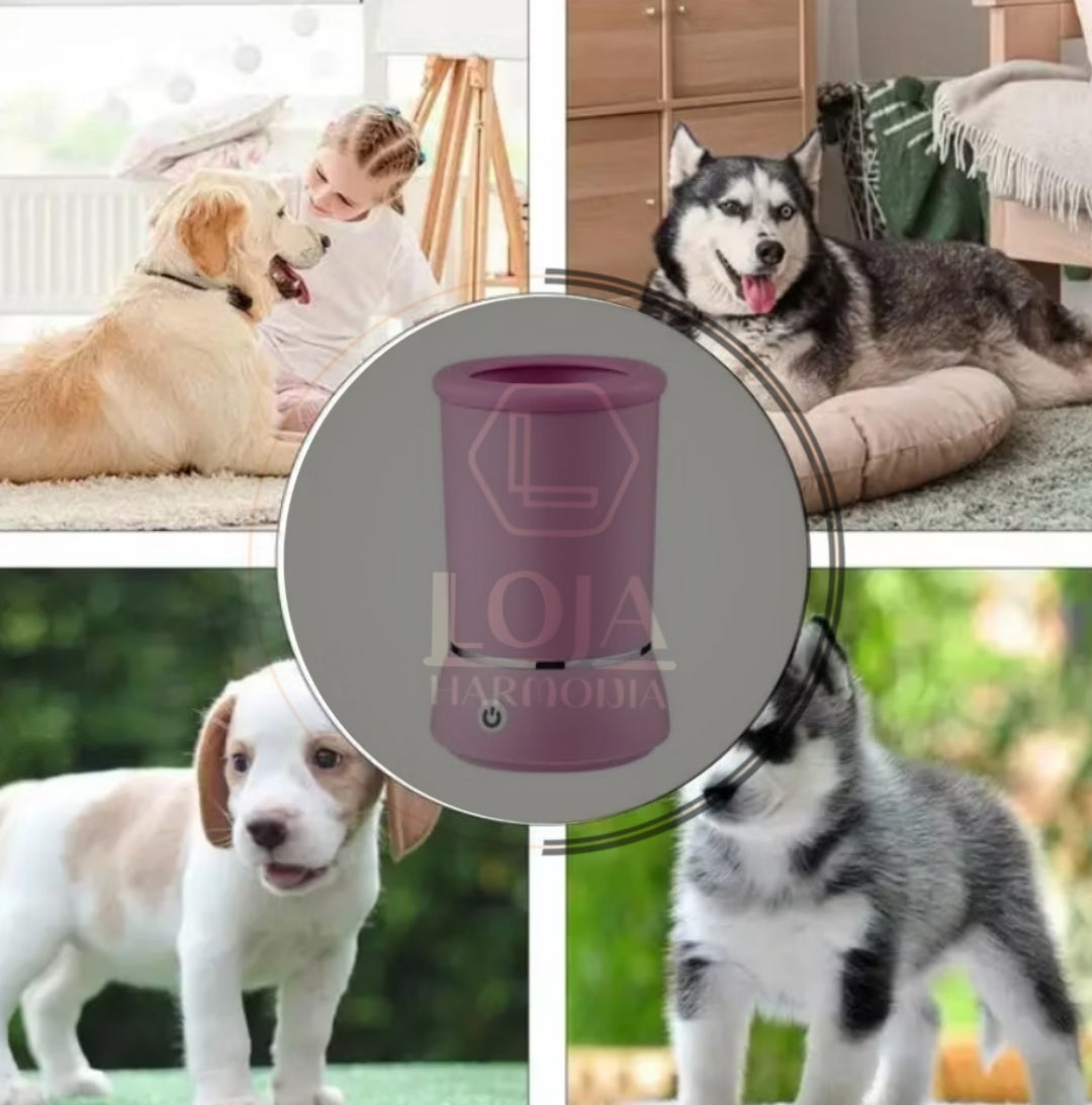 Pet Paws © - Limpa Patas Automático Portátil