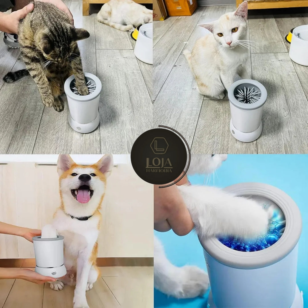 Pet Paws © - Limpa Patas Automático Portátil