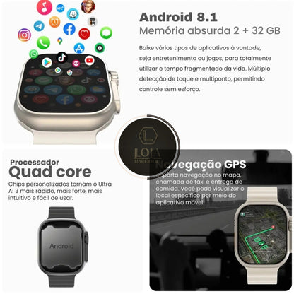 SmartWatch © - Microwear Ultra 3 AI 5G