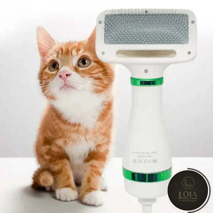 Pet Express © - Escova 2 em 1  Escova e Seca