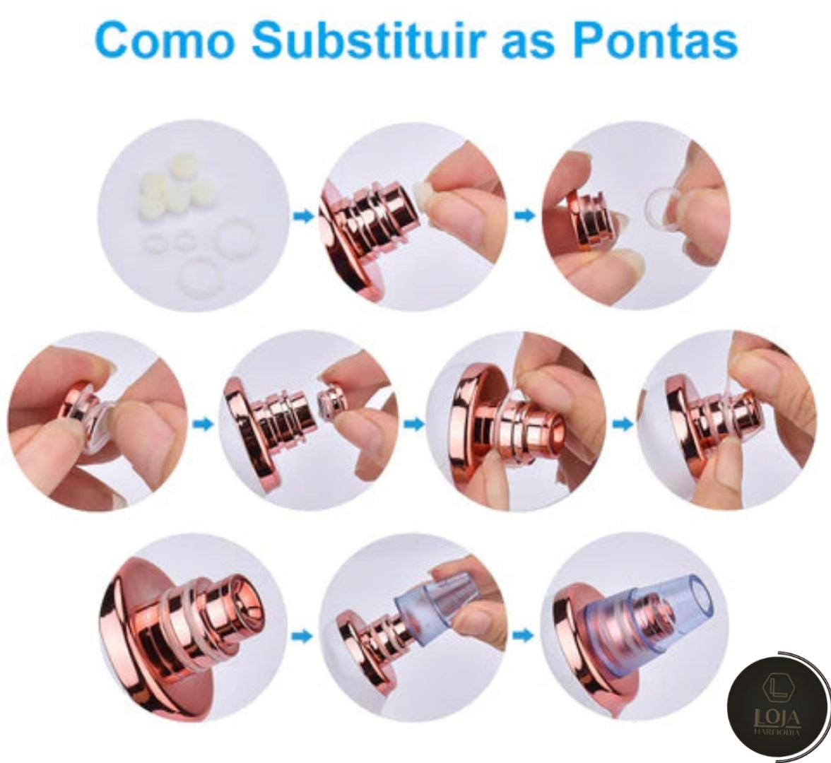 SuctionGlow © - Aparelho Removedor de Cravos a Vácuo Extração por Sucção